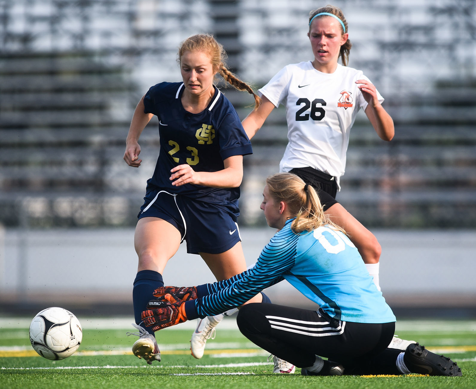 Soccer Sergeant Bluff-Luton at Bishop Heelan
